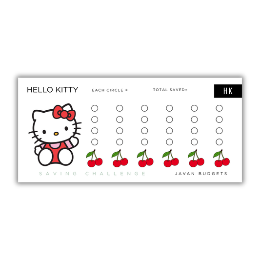Hello Kitty | Savings Challenge