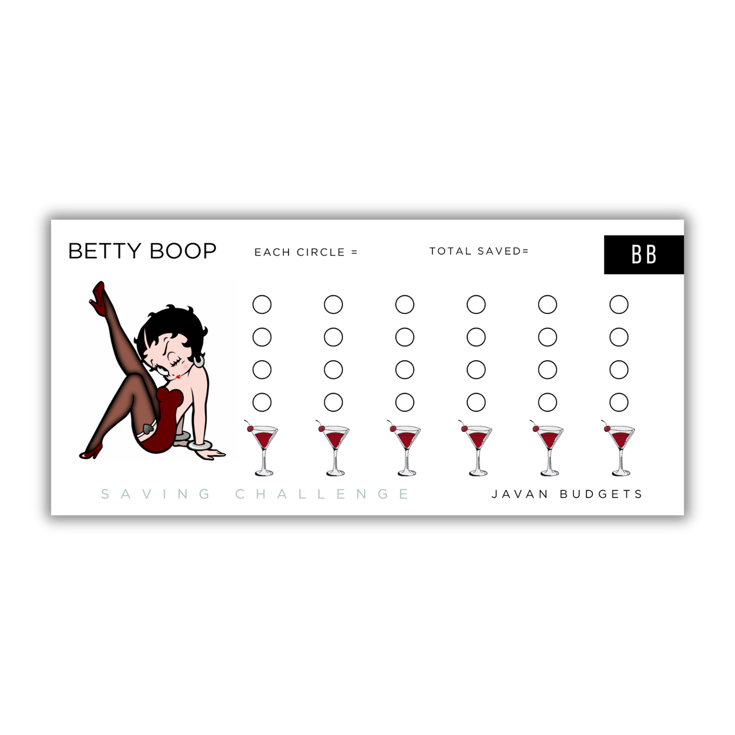 Betty Boop | Savings Challenge