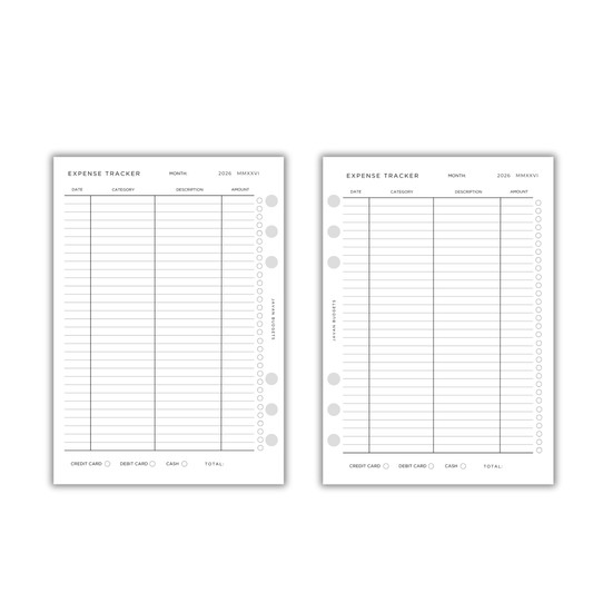 Expense Tracker | A5 Digital Download