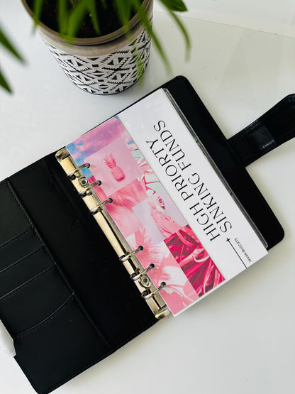 A6 Binder Bookmarks Decor | Smooth Silk Matte Finish | Not Laminated