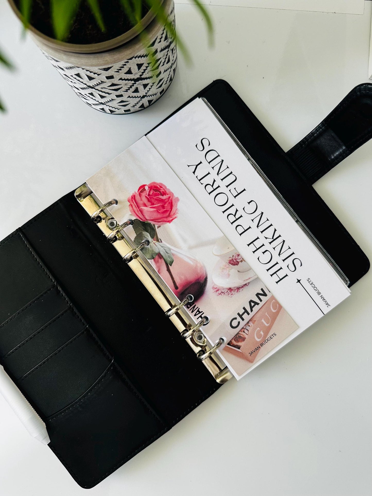 A6 Binder Bookmarks Decor | Smooth Silk Matte Finish | Not Laminated