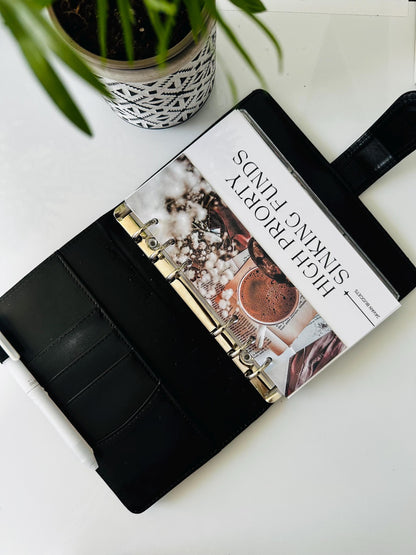 A6 Binder Bookmarks Decor | Smooth Silk Matte Finish | Not Laminated