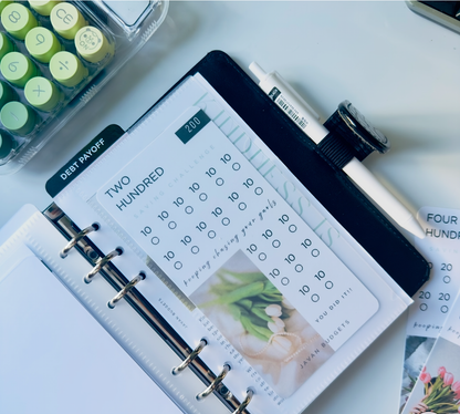 Floral Aesthetic | Savings Challenge