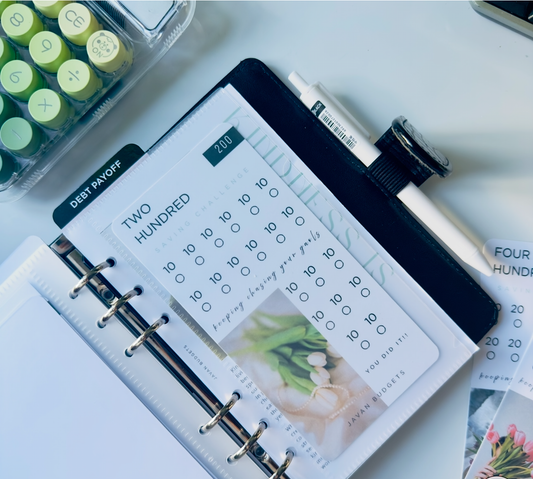 Floral Aesthetic | Savings Challenge