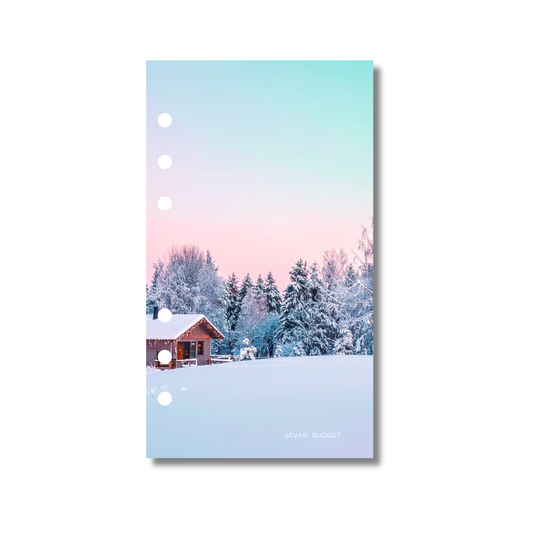 Winter Aesthetic - A6 Personal Dashboard